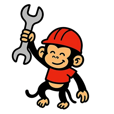 under Construction monkey